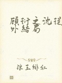 顾衍之沈从灵番外结局