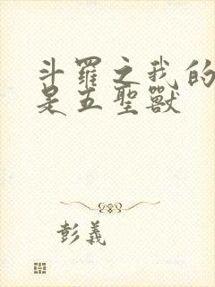 斗罗之我的武魂是五圣兽