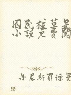 国民校草是女生小说免费阅读