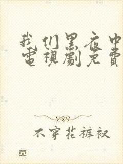 我们黑夜中相拥电视剧免费观看