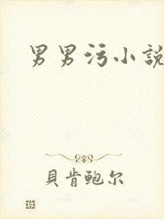 男男污小说双性封面