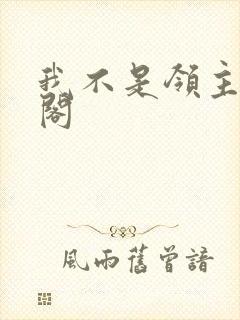 我不是领主笔趣阁