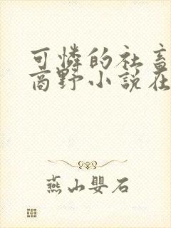 可怜的社畜周颂商野小说在线阅读免费