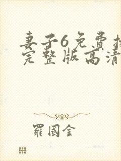 妻子6免费播放完整版高清韩剧封面