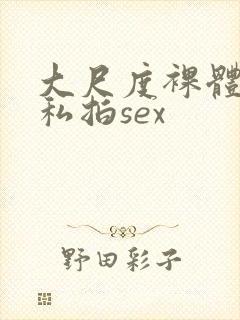 大尺度裸体国模私拍sex封面