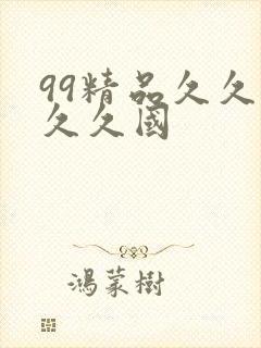 99精品久久久久久国