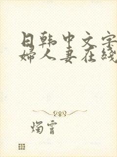 日韩中文字幕熟妇人妻在线