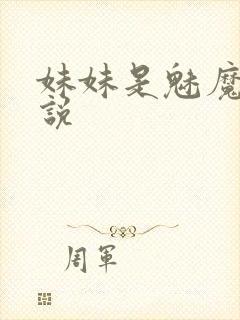 妹妹是魅魔的小说