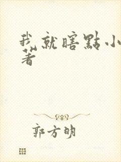 我就瞎点小说原著封面