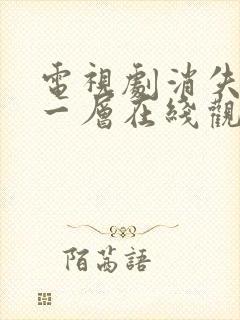 电视剧消失的十一层在线观看免费