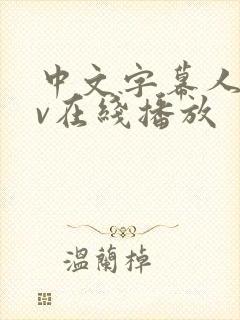 中文字幕人妻av在线播放