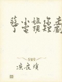 苏小姐你老公掉了电视短剧