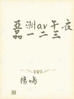 亚洲av午夜精品一二三