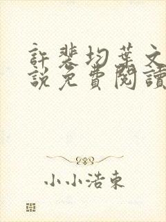 许裴均叶文嘉小说免费阅读封面