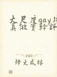 大尺度gay片真做实干评价