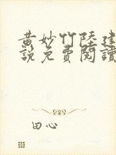 黄妙竹陆建义小说免费阅读最新章节