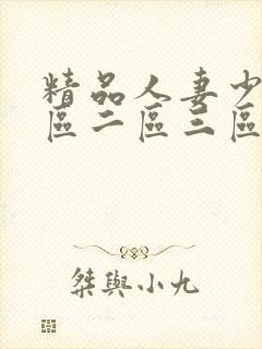 精品人妻少妇一区二区三区在线