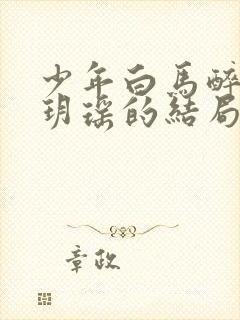 少年白马醉春风玥瑶的结局封面