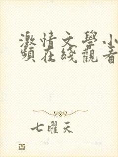 激情文学小说视频在线观看