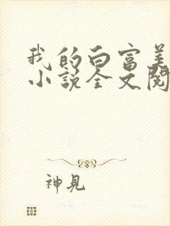 我的白富美老婆小说全文阅读