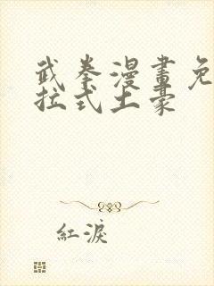 武拳漫画免费下拉式土豪