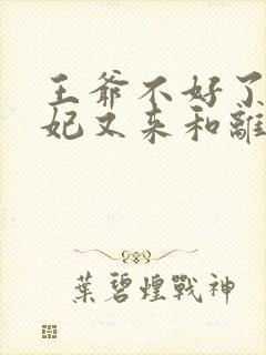 王爷不好了,王妃又来和离了