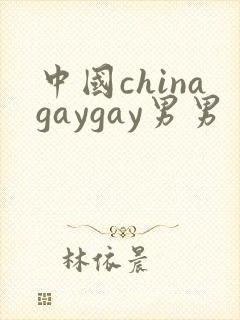 中国chinagaygay男男