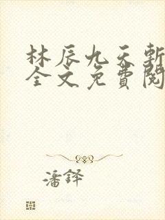 林辰九天斩神诀全文免费阅读笔趣阁