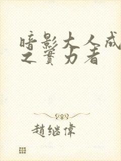 暗影大人成为影之实力者