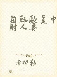 日韩欧美中文内射人妻