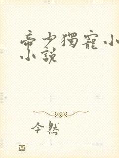 帝少独宠小甜妻小说