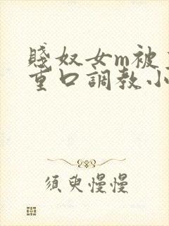 贱奴女m被主人重口调教小说