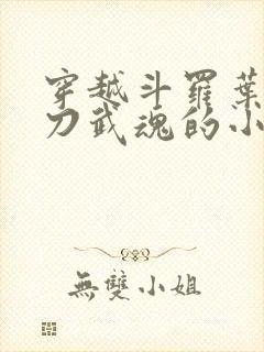 穿越斗罗叶枫镰刀武魂的小说