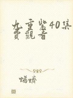 九重紫40集免费观看