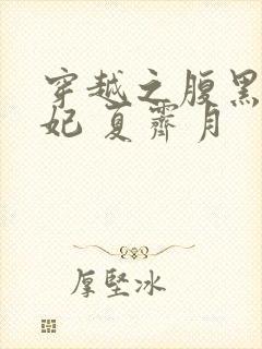 穿越之腹黑世子妃 夏霁月封面