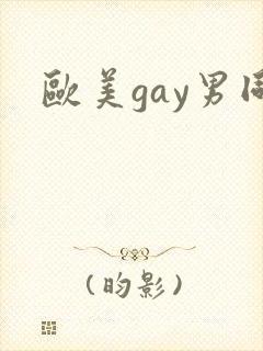 欧美gay男同