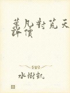 叶凡对荒天帝的评价