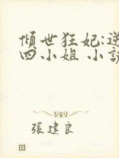 倾世狂妃:逆天四小姐 小说