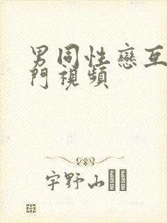 男同性恋互插肛门视频