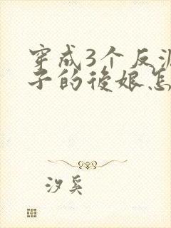穿成3个反派崽子的后娘怎么办封面