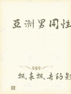 亚洲男同性恋者