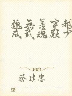 魏无羡穿越斗罗成武魂殿少主封面