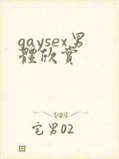 gaysex男体欣赏