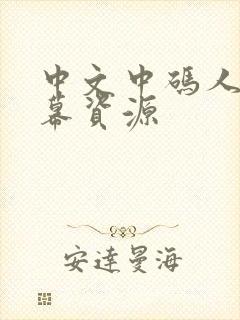 中文中码人妻字幕资源封面