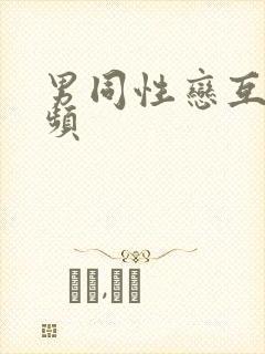 男同性恋互艹视频