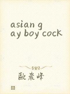 asian gay boy cock