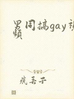 男同搞gay视频