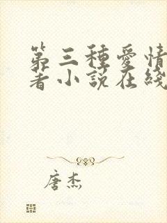 第三种爱情 原著小说在线阅读
