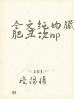 全文纯肉脏欲老肥丑攻np