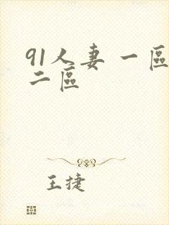 91人妻 一区二区